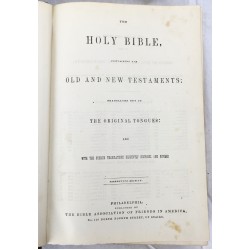 Holy Bible: Containing The Old and New Testaments